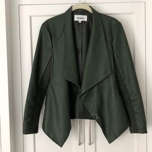 BB Dakota Gabrielle FauxLeather AsymmetricalJacket